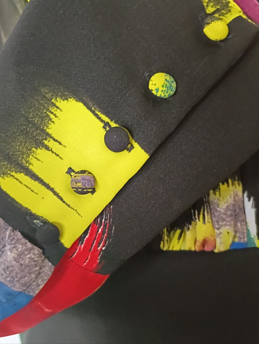 Boss Babe Abstract Color Block Dress - Picture 2 of 6